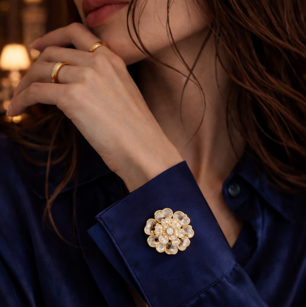 Couvre-Bouton Fleur De Printemps