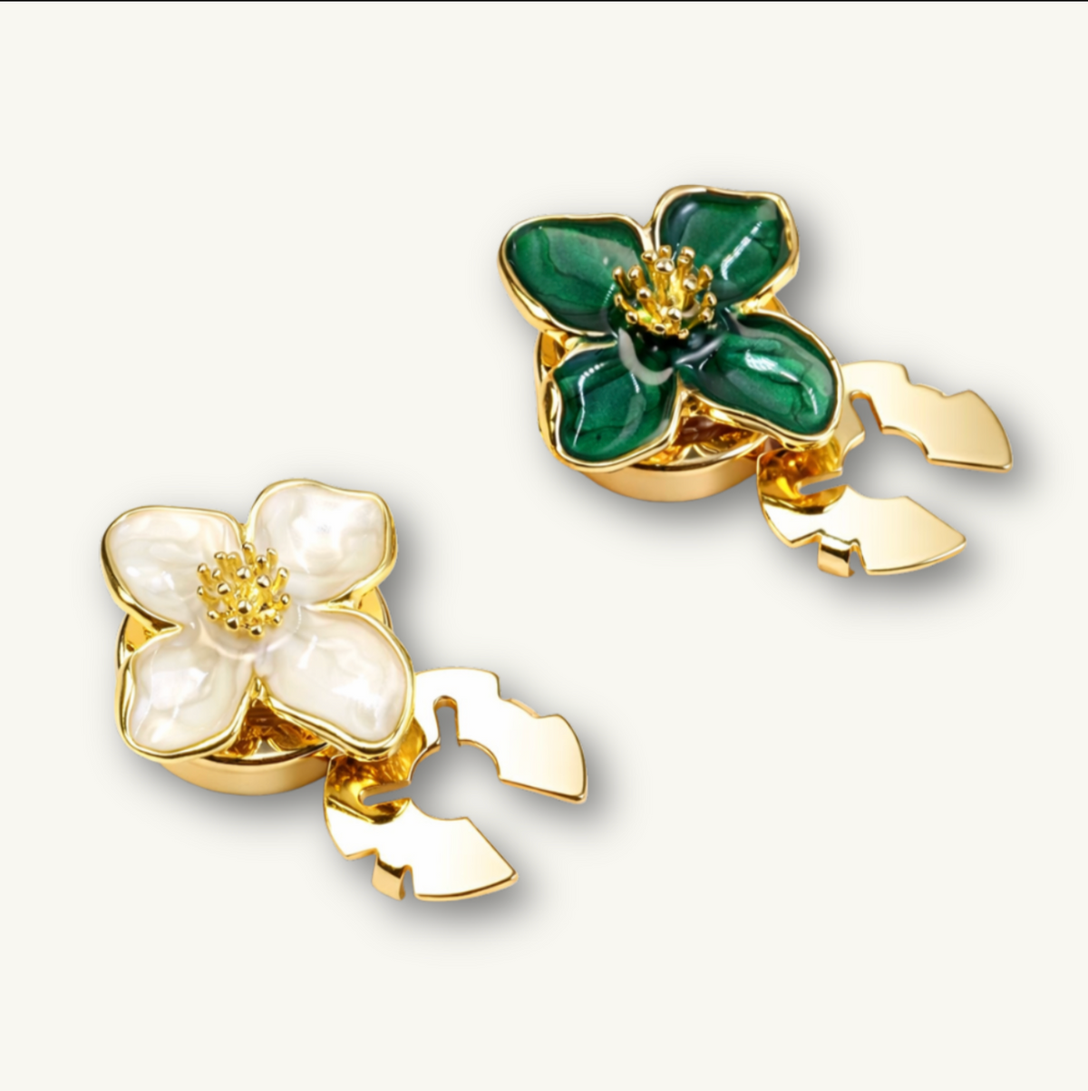 Couvre-Bouton Fleur d'Hôtel